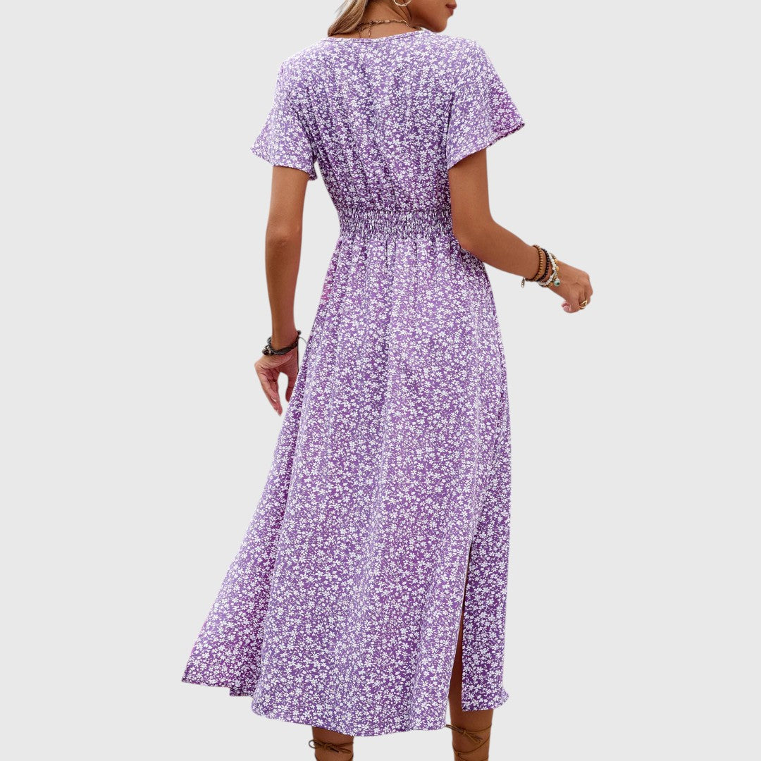 Roseleen – Maxikleid mit Blumenmuster