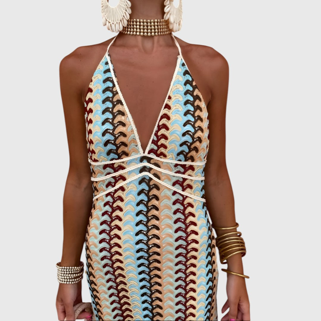 Liva – Boho Elegance Maxikleid