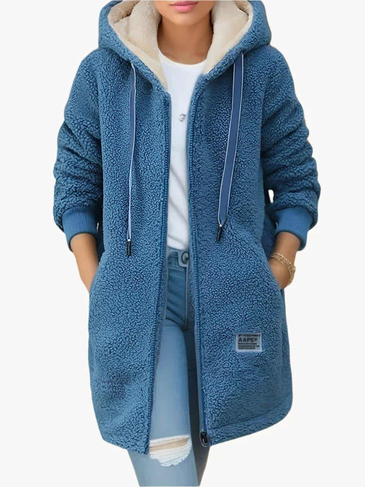 Belinda | Cardigan mit Fleece-Futter