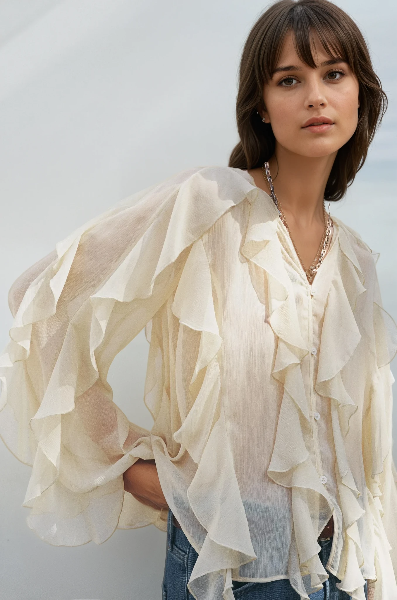 PILAR | Rüschenbluse