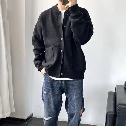 Brock | Rundhals-Cardigan