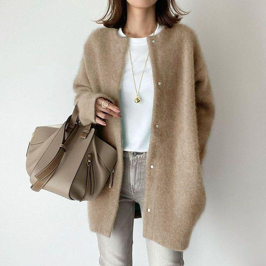 Laela | Langer Cardigan im Vintage-Stil