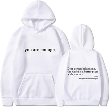 YAE | Unisex Hoodie mit Zitaten