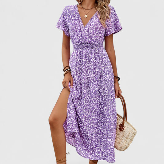 Roseleen – Maxikleid mit Blumenmuster