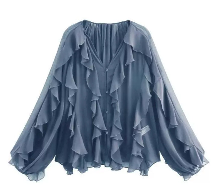PILAR | Rüschenbluse