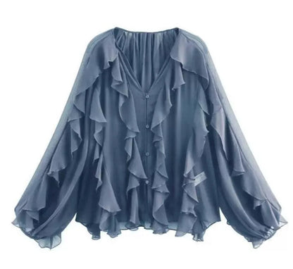 PILAR | Rüschenbluse