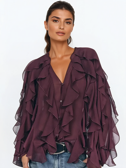 PILAR | Rüschenbluse