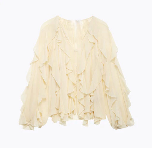 PILAR | Rüschenbluse