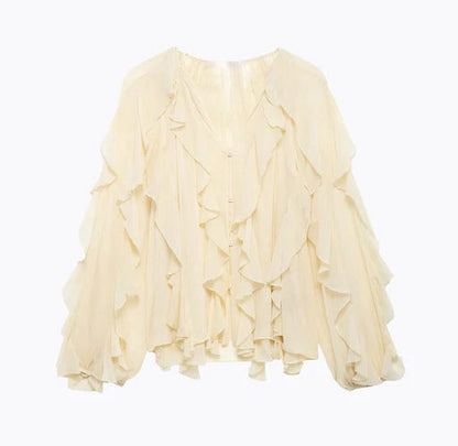 PILAR | Rüschenbluse