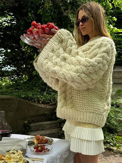 Mikaela | Oversized Strickpullover
