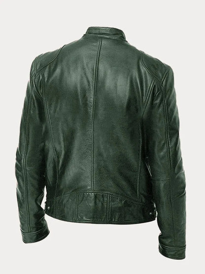 James | Stilvolle Lederjacke