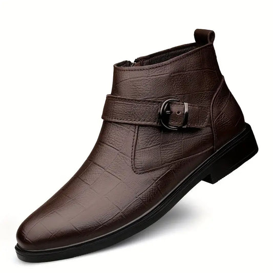 Stiefeletten mit Schnalle für Herren
